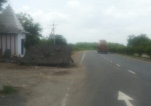 Notice on Collapsed structure adjacent to carriageway