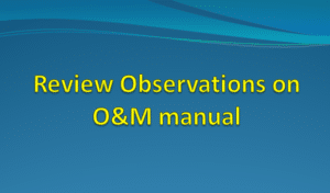 Highway Operation and Maintenance Manual Letter