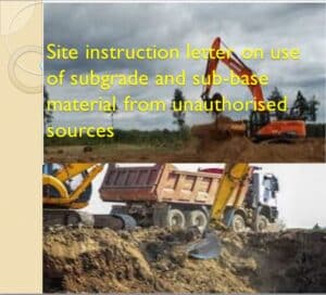 Use of material from unauthorised sources