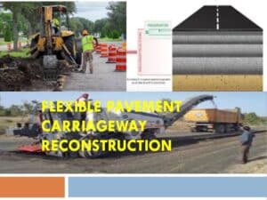 Reconstruction methods of carriageway