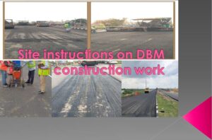 Site Instruction on DBM Works